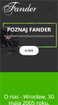 Mobile Screenshot of fander.pl